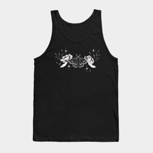Night Dreams - Eclipse - Charcoal and White Palette Tank Top